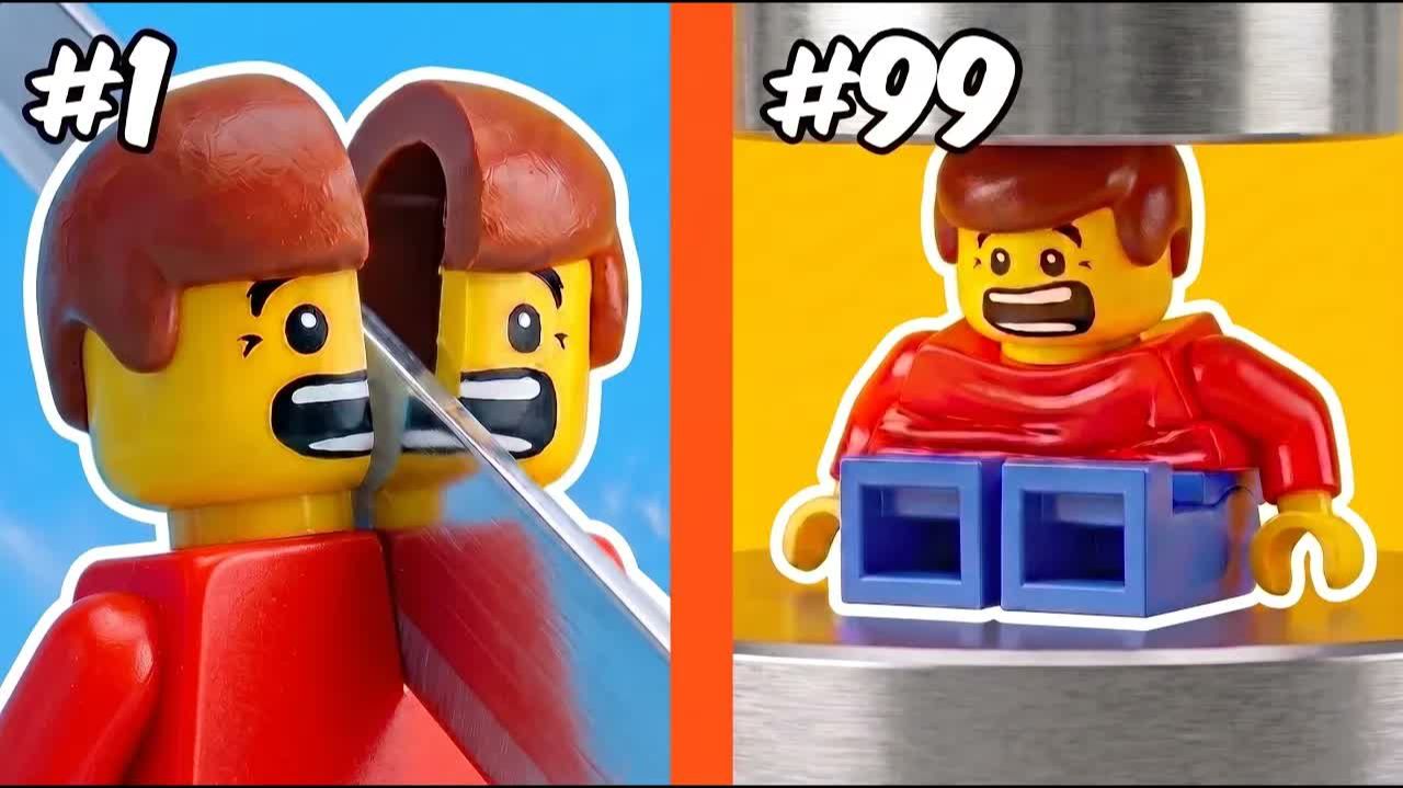 100 способов УНИЧТОЖИТЬ LEGO...