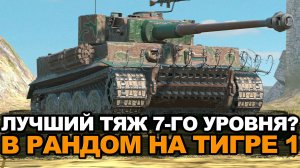 Проверяем планку мастера на тяжелом танке Тигр 1 | Tanks Blitz стрим