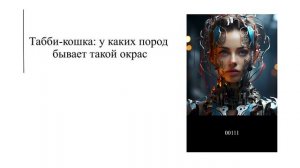 Табби-кошка: у каких пород бывает такой окрас