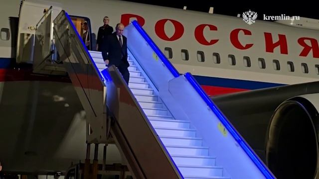 Владимир Путин прибыл с рабочей поездкой в Новосибирск, 11 августа 2026 года
