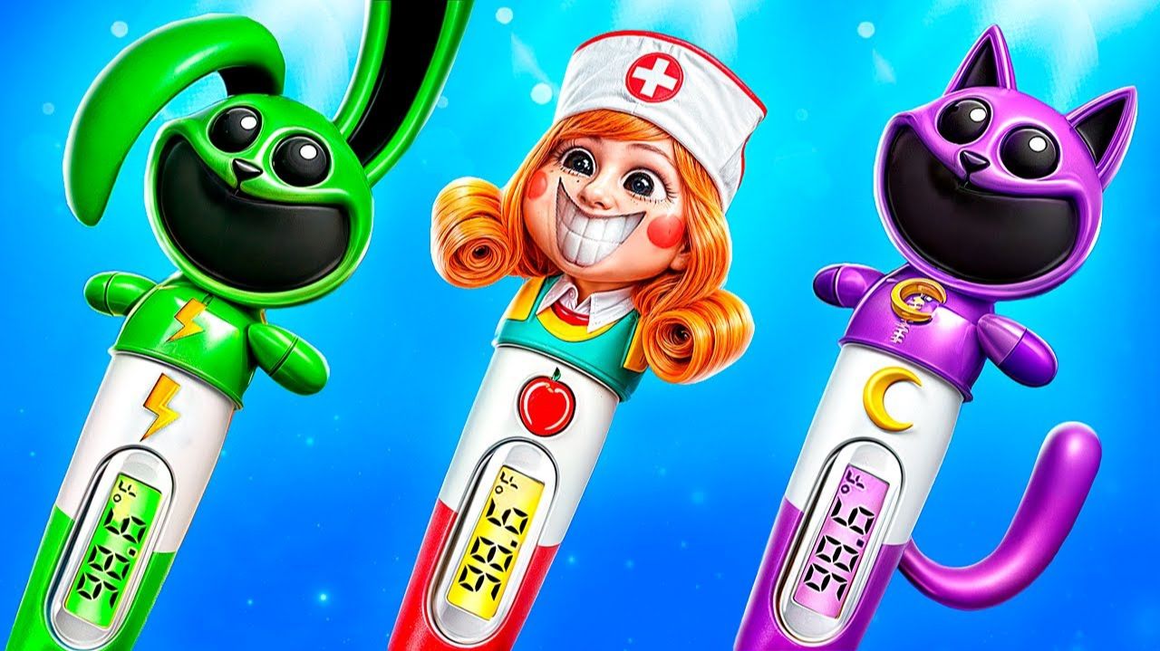 Больница Miss Delight! Больница для героев видеоигр! Poppy Playtime Chapter 3!