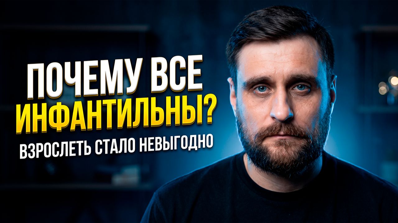 Инфантильность как новая норма: почему современный человек всё дольше остаётся ребёнком