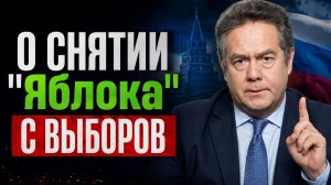 Николай ПЛАТОШКИН: О снятии Яблока с выборов