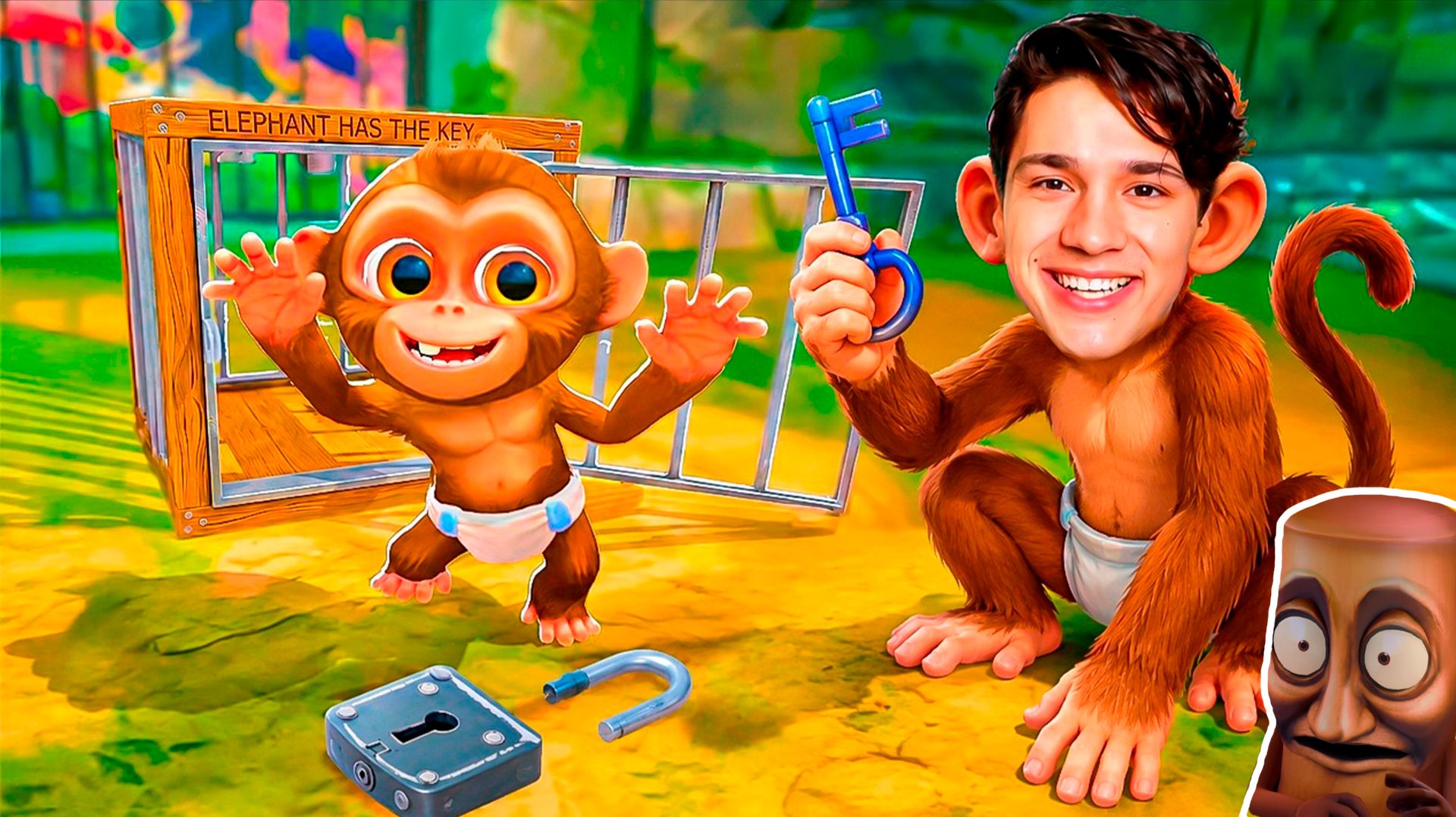 ОСВОБОДИЛ НЕПОСЛУШНУЮ МАРТЫШКУ И ПОЖАЛЕЛ ОБ ЭТОМ 😱🐵