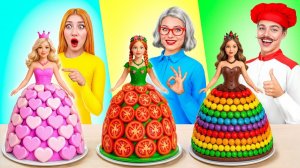 Кулинарный Челлендж# Я против Бабушки # Забавная Кулинарная Битва от Multi DO Challenge
