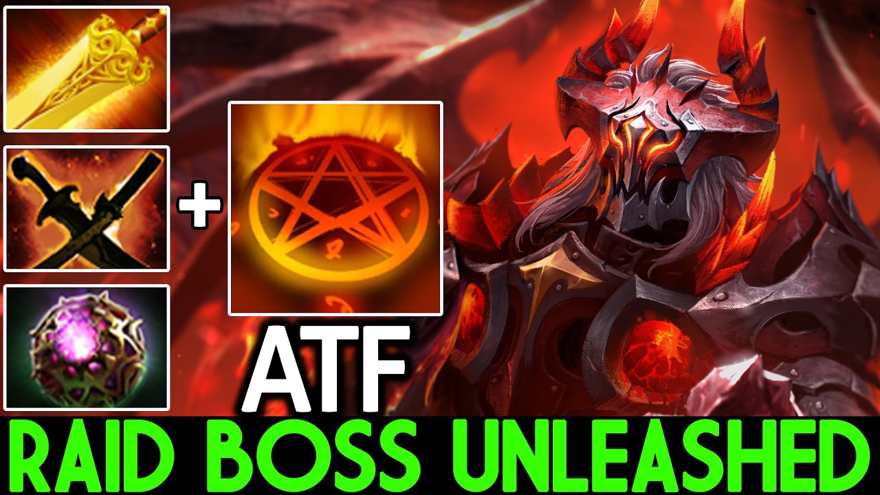 ATF на Doom через Радик 🔥 100% Агрессивный Геймплей (Raid Boss) | Dota 2 от @Dota2HighSchool