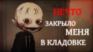 НЕЧТО ЗАКРЫЛО МЕНЯ В КЛАДОВКЕ гача страшилка страшные истории