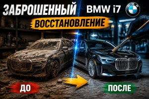 Реставрация заброшенной модели BMW i7
