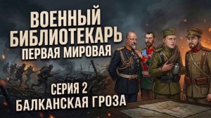 Военный Библиотекарь: Первая мировая. Балканская гроза. Серия 2.