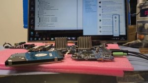 Матплата HP R18D заказ 0179728990-0006-1 - контрольный запуск.