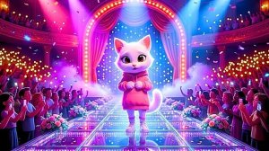 Meow Glam Show: сегодня главная звезда — котёнок с первым макияжем!