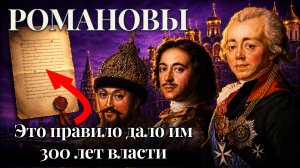 Романовы - Как простые бояре стали править Россиией 300+ лет