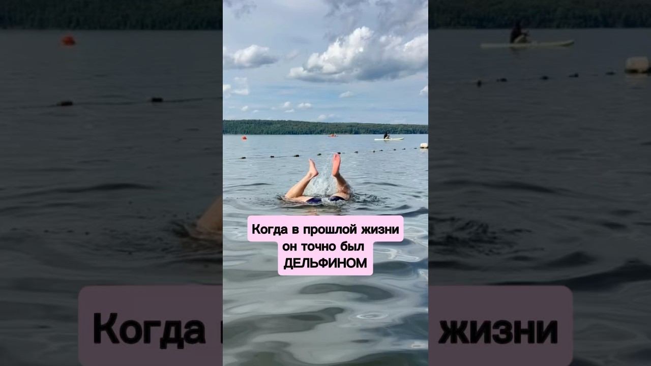 Когда-то в прошлой жизни он точно был дельфином!