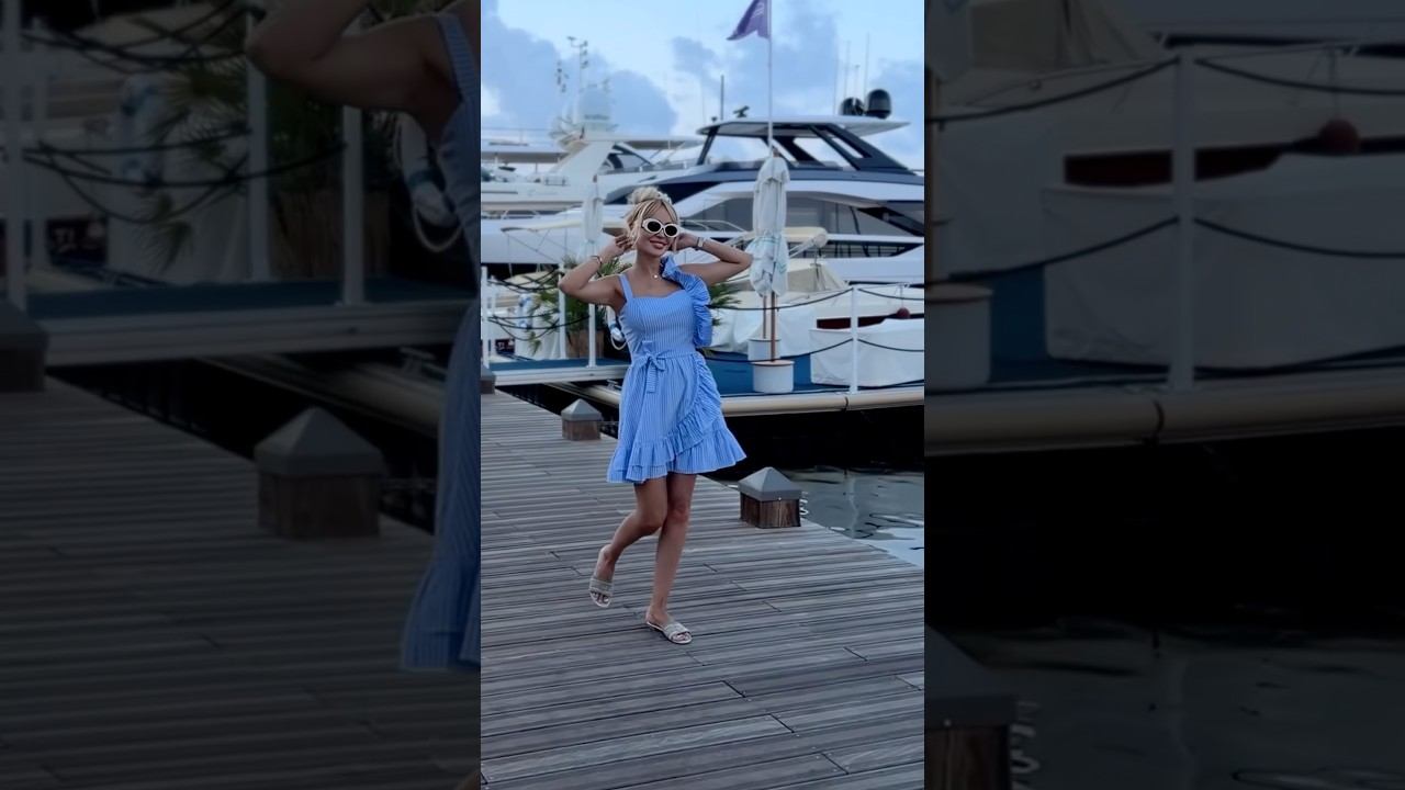 Анна Калашникова на летнем вайбе в Сен-Тропе  А как вы проводите лето августа? ☀️