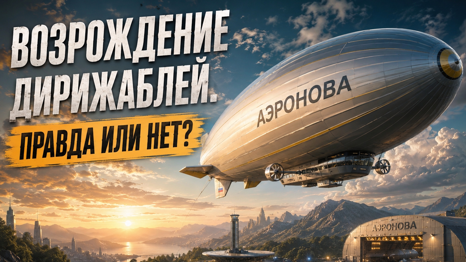 Аэронова. Возрождение дирижаблей. Правда или нет?