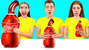 Большая, Средняя или Маленькая Тарелка Челлендж # Смешные Челленджи