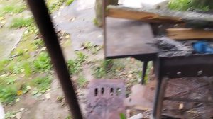 пробую плавить пластик