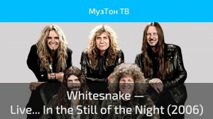 Whitesnake — Live... In the Still of the Night (2006)