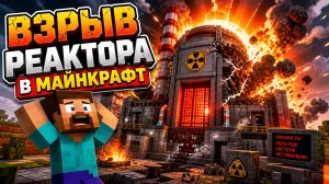 Взрыв на ЧАЭС в МАЙНКРАФТ