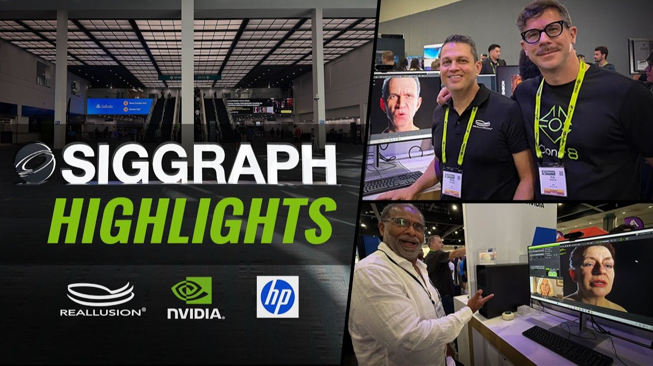 SIGGRAPH 2026: NVIDIA RTX и HP ускоряют AccuFACE 2 и AI Studio в экосистеме Reallusion!
