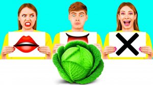Откуси Лизни или Ничего Челлендж # Удивительные Лайфхаки и Хитрости от MeMeMe Challenge