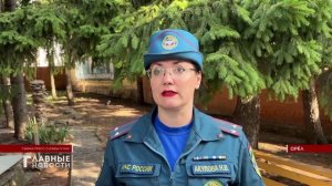 Пожар в центре Орла устраняли накануне огнеборцы регионального МЧС.