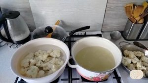 Приобретение на старость)) Цветная капуста на ужин и в заморозку)) Овощи на зиму))