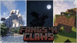 Fangs 'n Claws в Майнкрафт! 🐺 Обзор мода на Монстров, Питомцев и Броню (Forge/NeoForge 1.21.1)