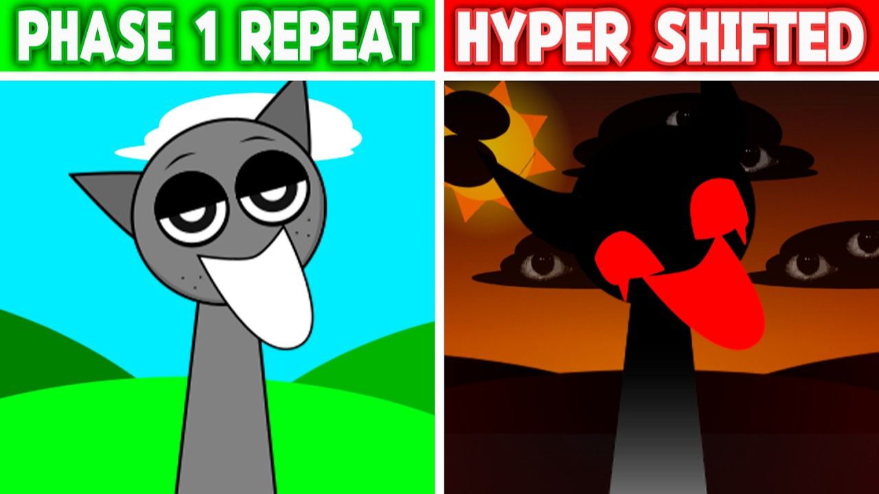 INCREDIBOX SPRUNKI: ФАЗА 1 НО ВСЕ 🔁 ПОВТОРЯЮТ ГИПЕР-СДВИГ! ⚡♾️