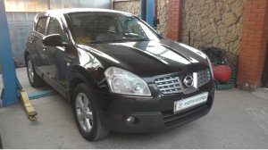 Замена задних внутренних ручек открывания двери на Nissan Qashqai 2,0 4WD Ниссан Кашкай 2008