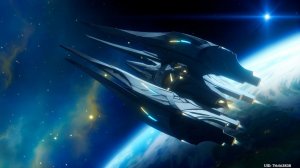 Genshin Impact: Полёт на космическом корабле Люмин и Паймон