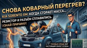Kia Sorento. Частая причина перегрева и выхода из строя вентилятора охлаждения радиатора.