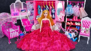 Набор для макияжа на 80 минут, распаковка коллекции Pinky Beauty Set vs Tina Unboxing Toys