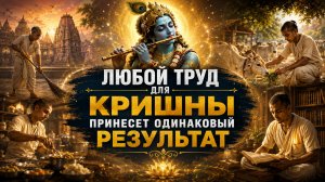 ЛЮБОЙ ТРУД ДЛЯ КРИШНЫ ПРИНЕСЕТ ОДИНАКОВЫЙ РЕЗУЛЬТАТ🔥🔥ЧайтаньяЧандраЧаран#Krishna#александрхакимов