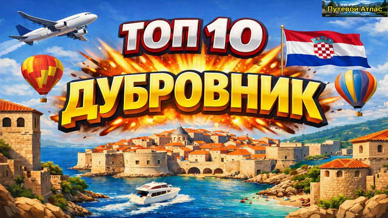 ДУБРОВНИК | Топ 10 | Коротко о главном