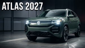 НОВЫЙ VOLKSWAGEN ATLAS CROSS SPORT 2027 года — наконец-то скоро поступит в продажу