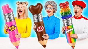 Я против моей бабушки в соревновании по приготовлению еды # DO кулинарные испытания