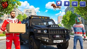 ЕДУ НА ХАММЕРЕ ЗА ПРОДУКТАМИ ДЛЯ РОБОТА НА БЛЕК РАШЕ CRMP BLACK RUSSIA MOBILE