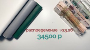 #23.26 Распределение бюджета по конвертам|Моя зарплата|Август #бюджет