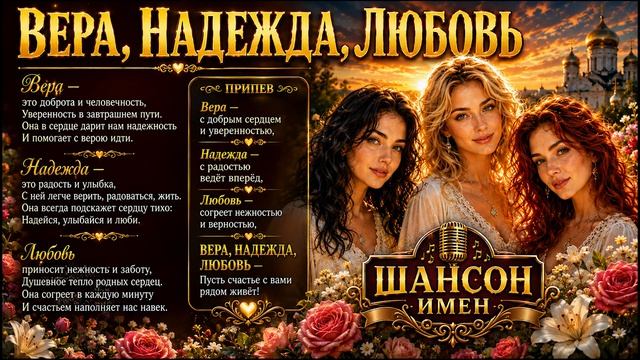 ВЕРА, НАДЕЖДА, ЛЮБОВЬ ❤️