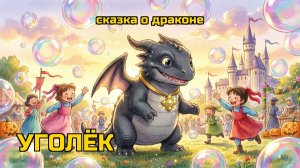 Уголёк — дракон, который не умел дышать огнём