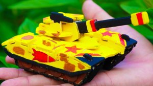 Миниатюрный танк своими руками