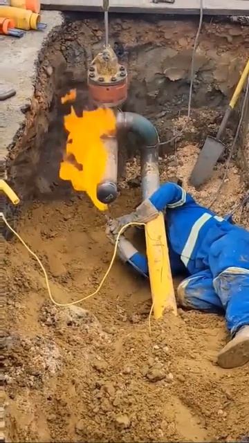 Электросварка трубы газазовой под давлением