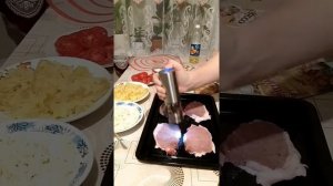 Запечённая свинина под сырной шапочкой! ( Архив)