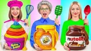 Кулинарный Челлендж# Я против Бабушки # Смешные Кухонные Моменты от Multi DO Challenge