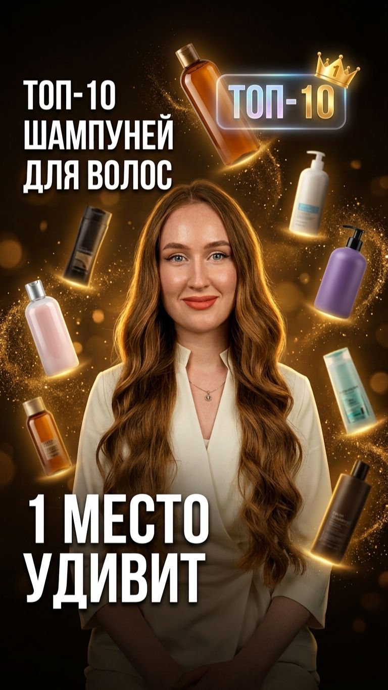 🧴 ТОП-10 шампуней от выпадения