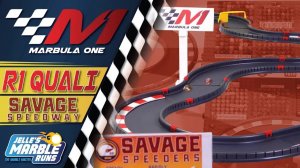 Marbula One: квалификация Savage Speedway GP (S1Q1) — Marble Race от Jelle's Marble Runs