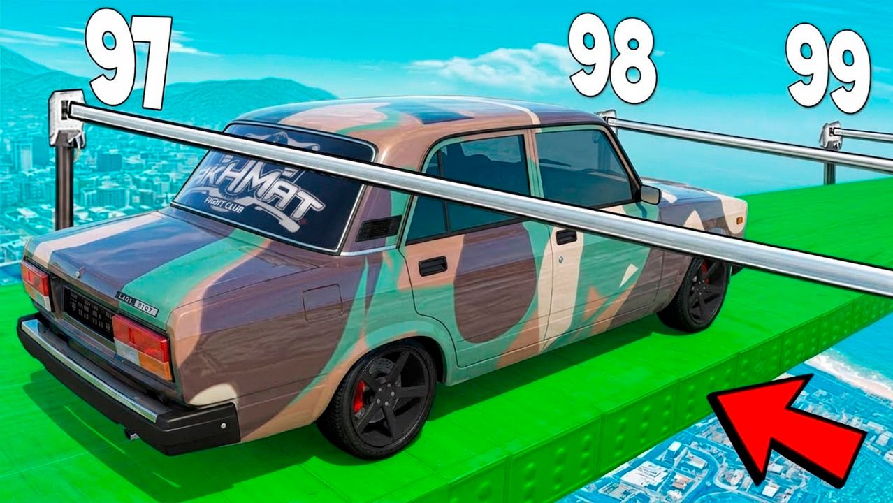 Как далеко проедет ЧИТ ТАЧКА в ГТА 5 Моды? Узко низко в GTA 5! Обзор мода в GTA 5