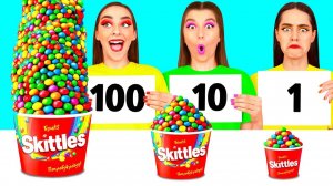 100 Слоев Еды Челлендж # Безумные Ситуации на Кухне от DaRaDa Challenge