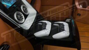 Уютный салон для V class с ТВ и PlayStation